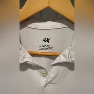 COPY - - H&M white polo M